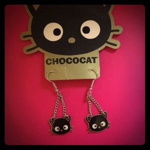 Official Sanrio Chococat dangle earrings